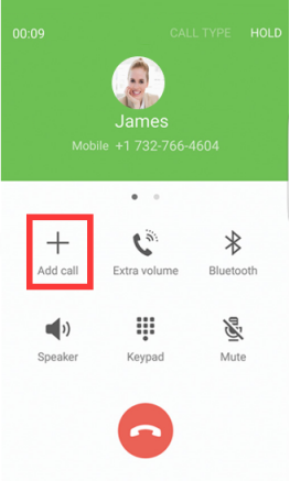 how to make conference call on android